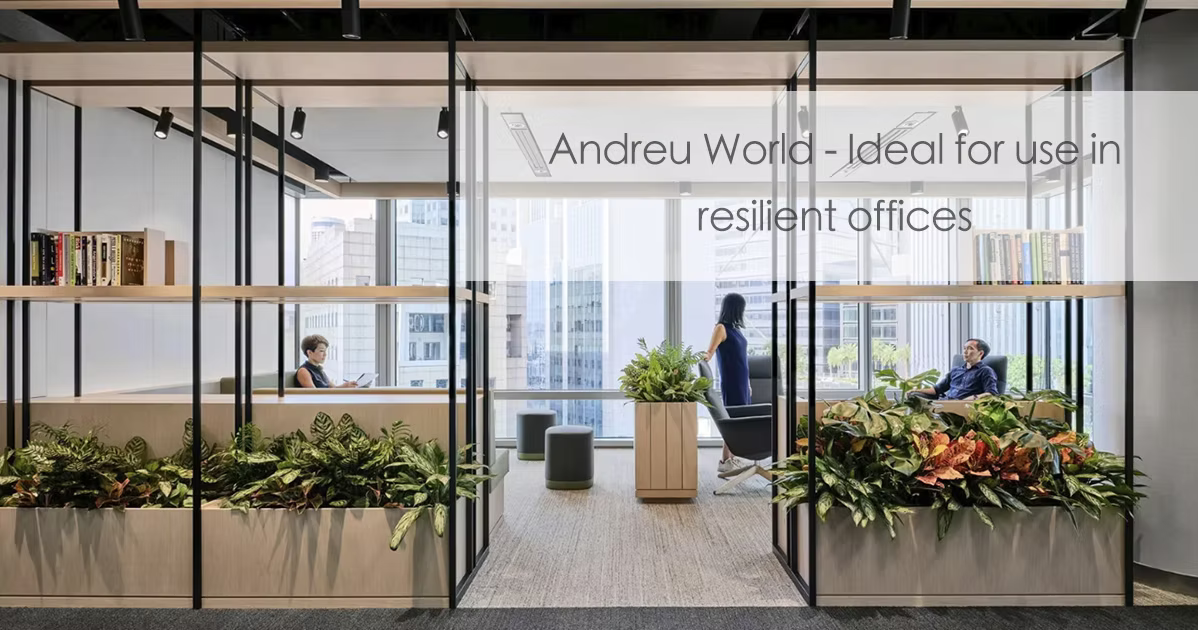 Andreu World - Ideal for use in resilient offices