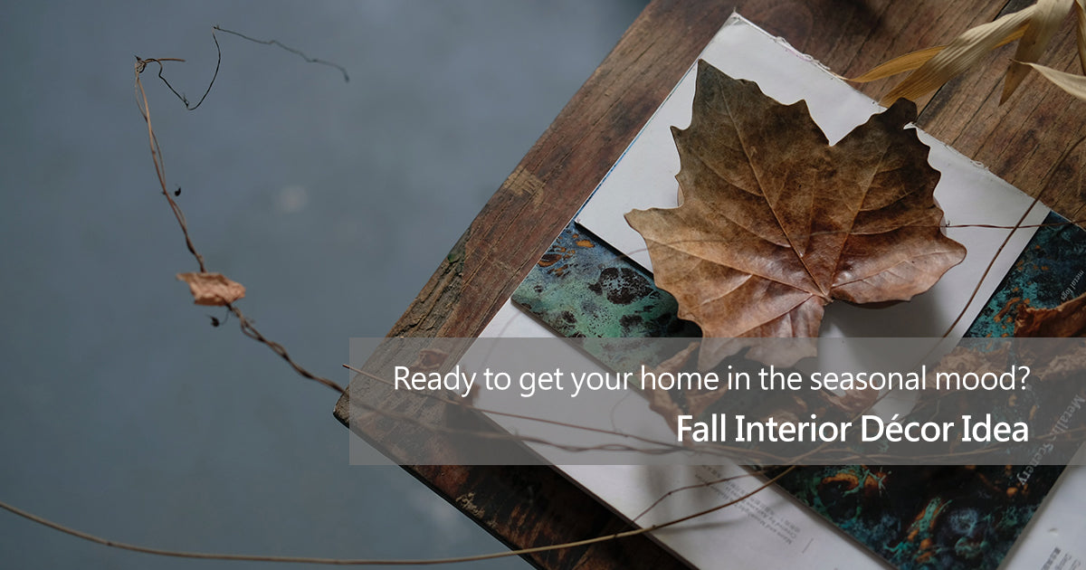 Ready to get your home in the seasonal mood? - Fall Interior Décor Idea