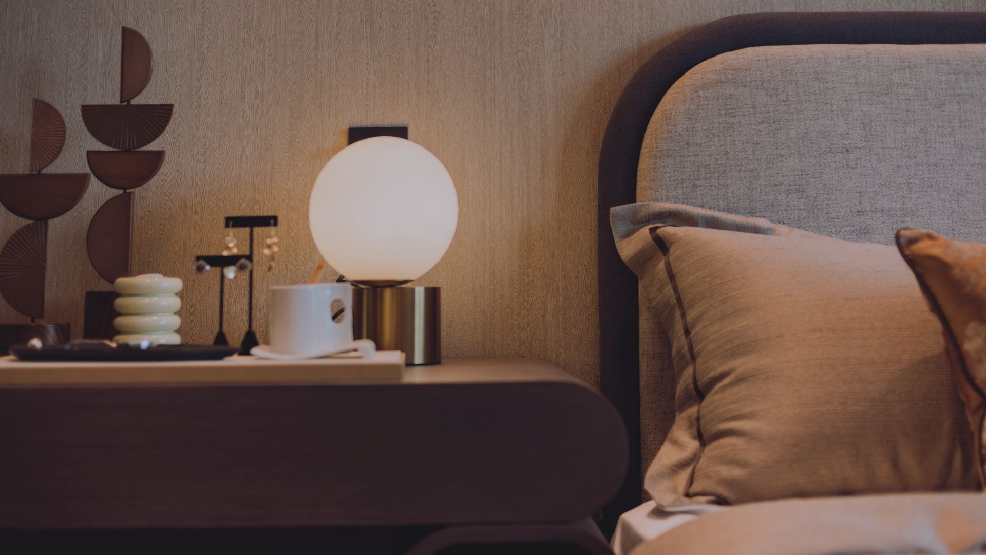 Bed & Nightstand