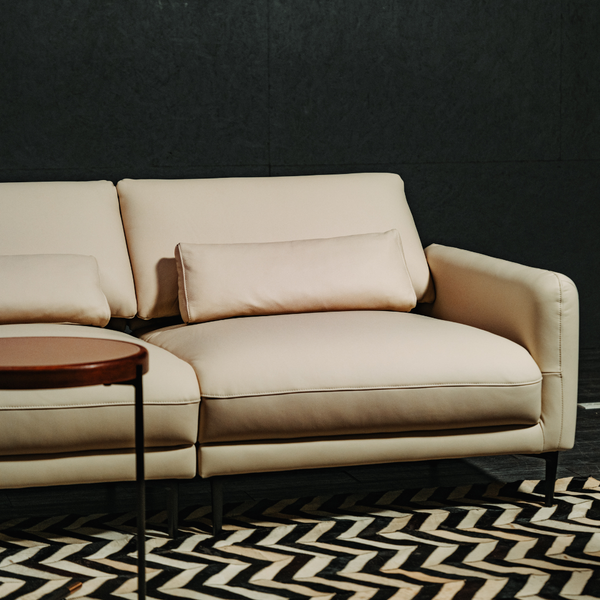 CORINA Leather Sofa - 2 Seaters