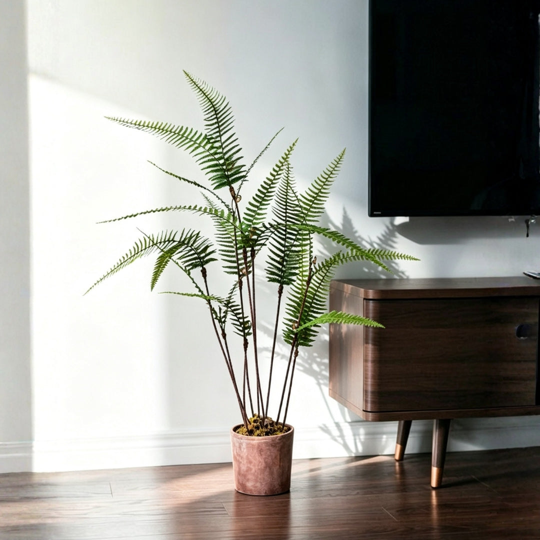 Artificial Fern Foliage with pot | OVO