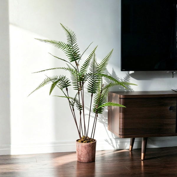 Artificial Fern Foliage with pot | OVO