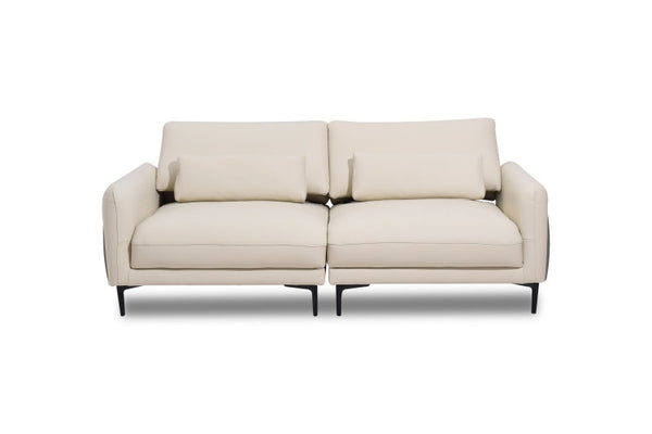 CORINA Leather Sofa - 2 Seaters | OVO