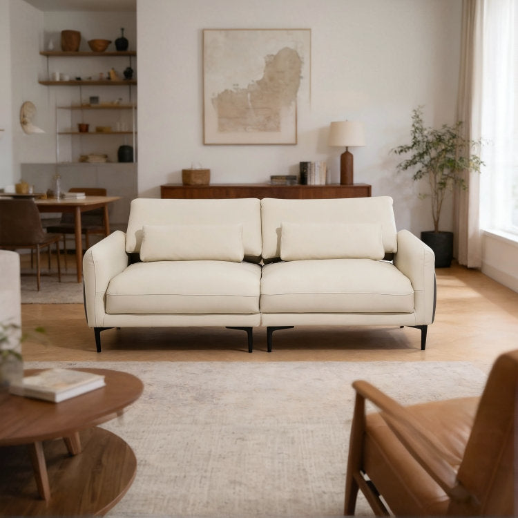 CORINA Leather Sofa - 2 Seaters