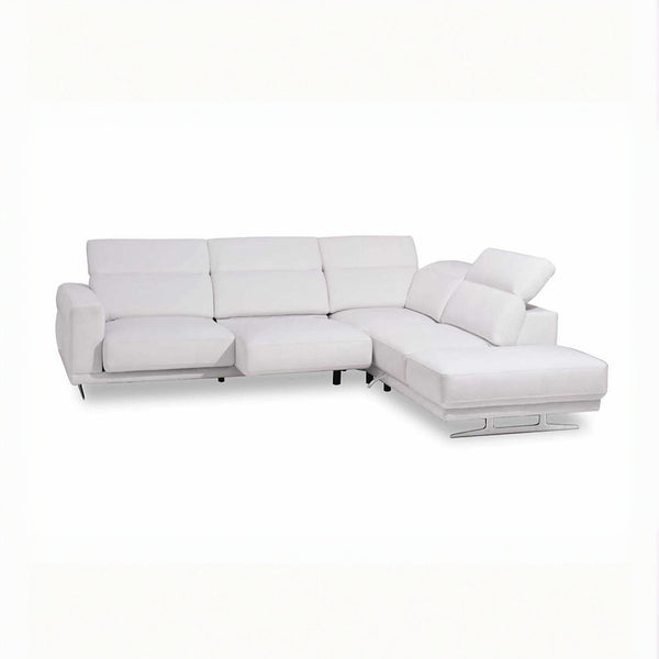 DARA Motorized Leather Sofa - Large L-shape
