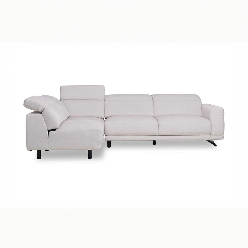 DARA Motorized Leather Sofa - Regular L-shape ｜OVO