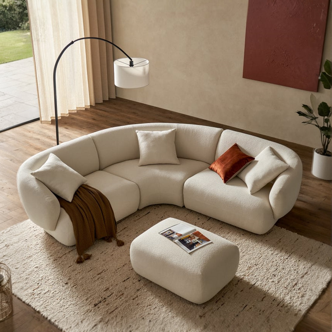 EASE Sofa - Round-shape