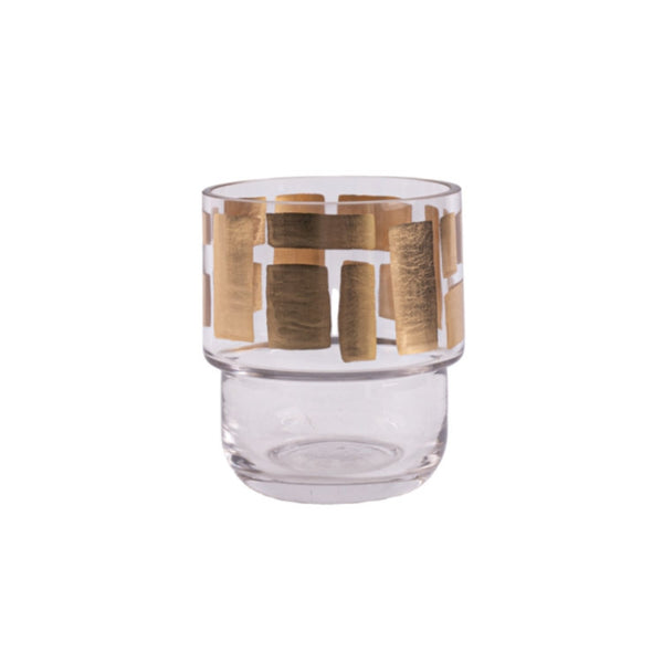 FOIL Glass Vase - H140mm