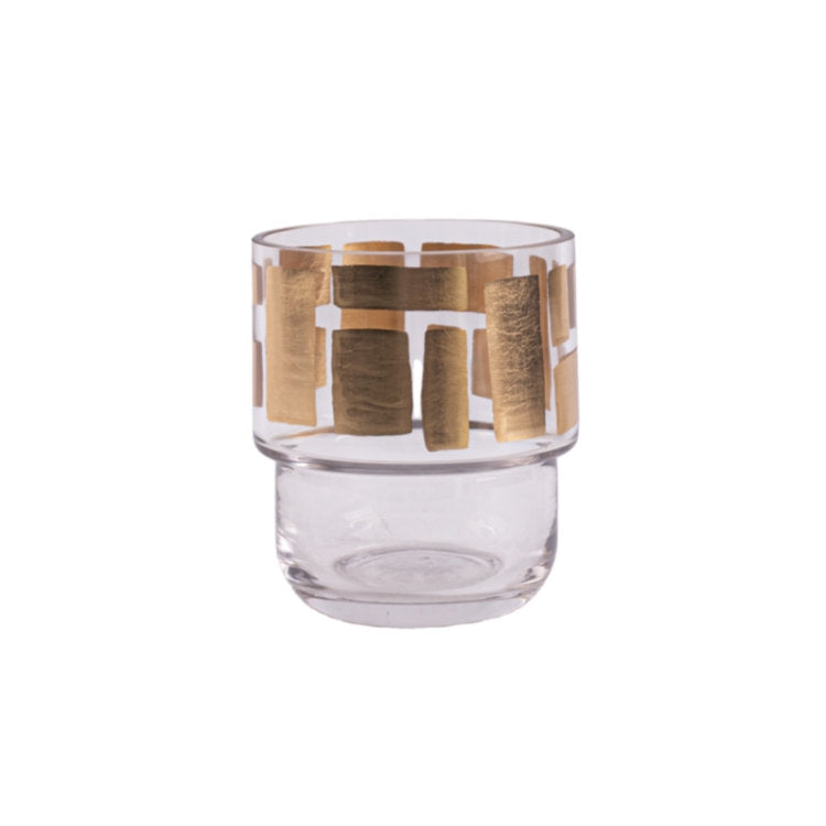 FOIL Glass Vase - H140mm