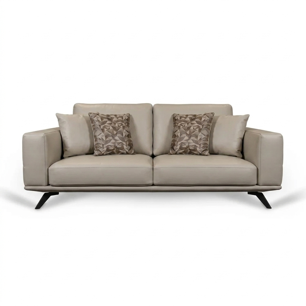 PISA Leather Sofa - 3 Seaters | OVO