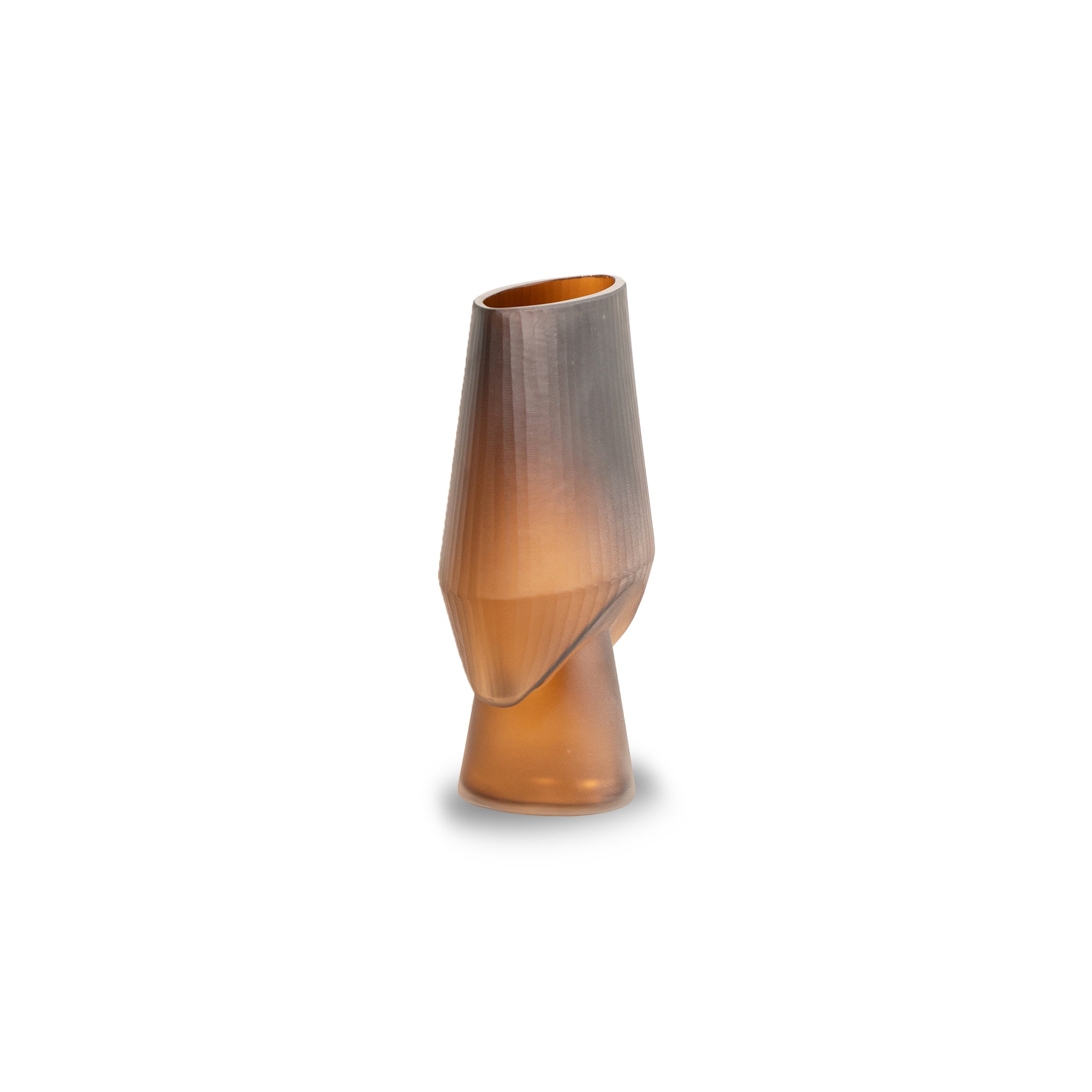 RIB Glass Vase - H323mm ｜OVO