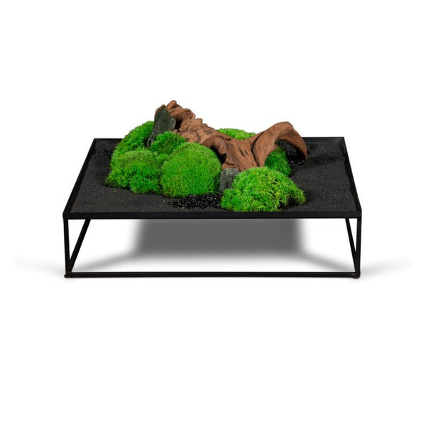 Zen Garden on Square Iron Tray | OVO