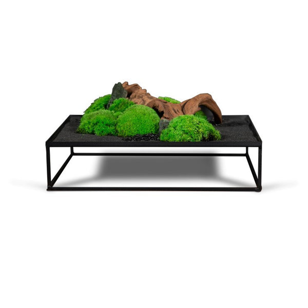Zen Garden on Square Iron Tray | OVO