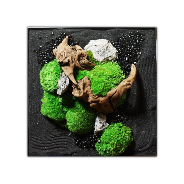 Zen Garden on Square Iron Tray | OVO