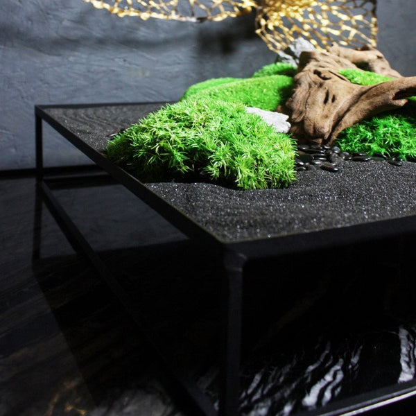 Zen Garden on Square Iron Tray | OVO