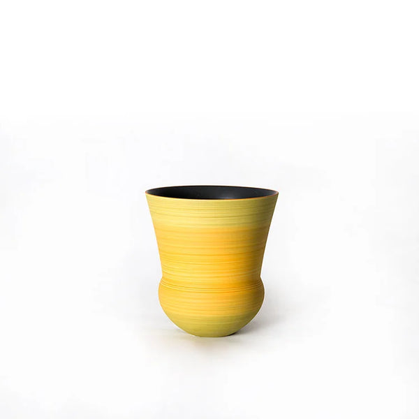 BELL Vase- Short (Yellow)
