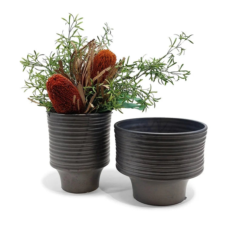 BELL Vase - Black - Dia190mm