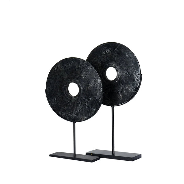 BLACK TEXTURED Disc with Stand | OVO