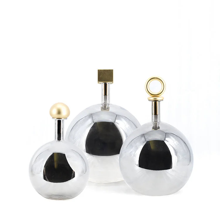 BLIMP Glass Vase with Golden Top | OVO
