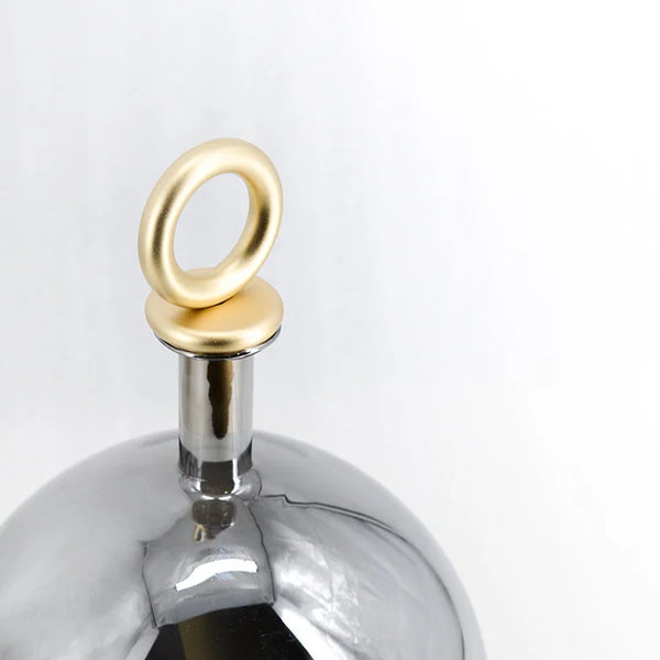 BLIMP Glass Vase with Golden Top | OVO