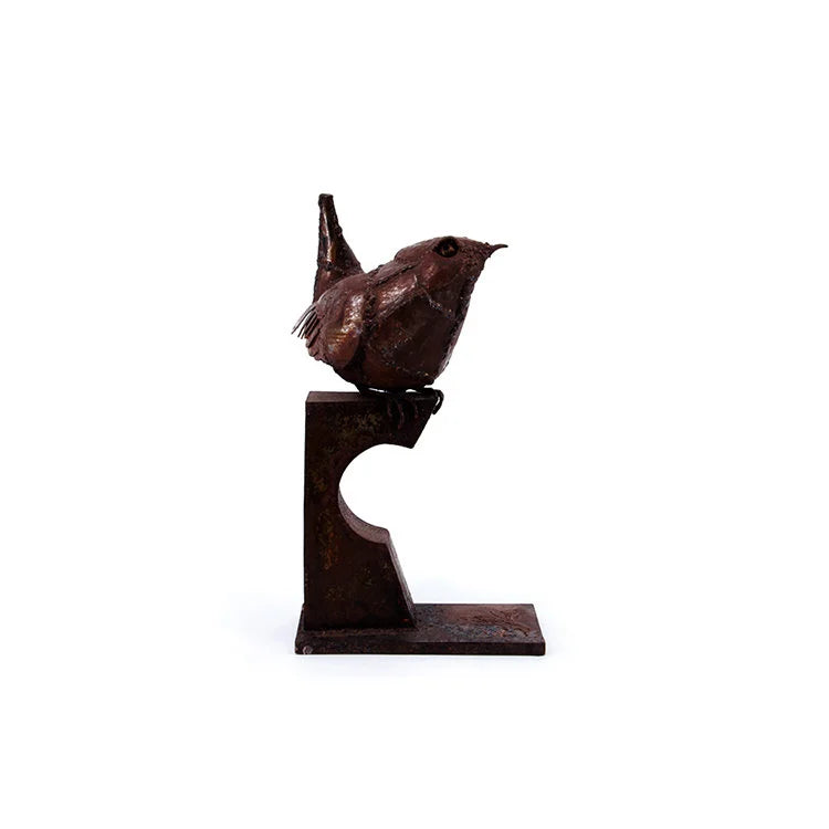 BRONZE Bird on Stand