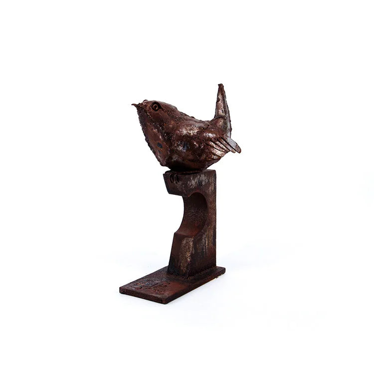 BRONZE Bird on Stand