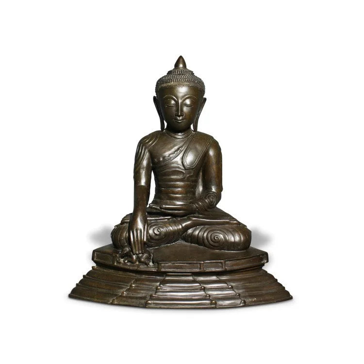 Shan Style Sitting Bronze Buddha - OVO