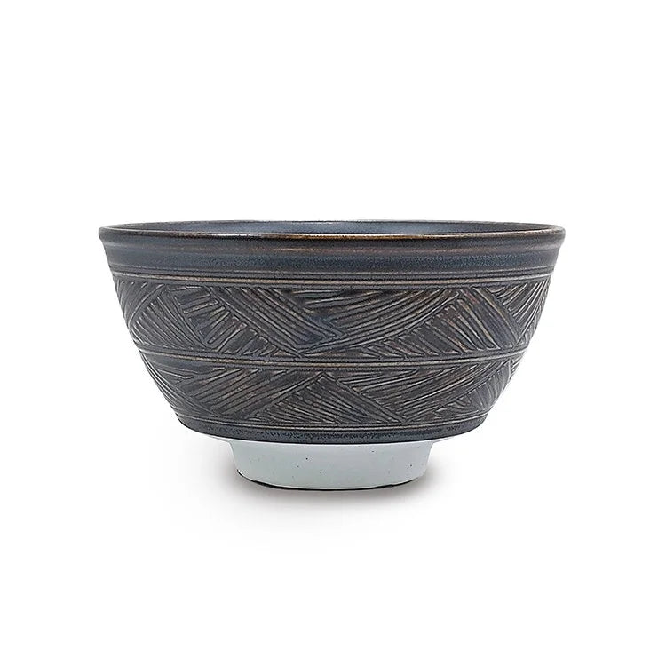 CERAMIC Rice Bowl - Stripes | OVO