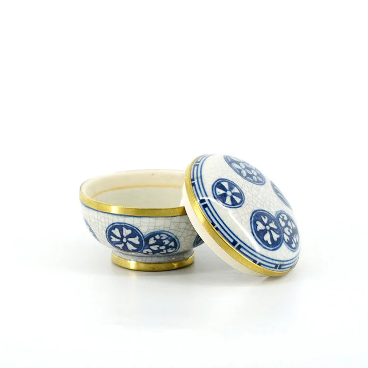 CONVEX BOX with Coins Pattern - 3 inches | OVO