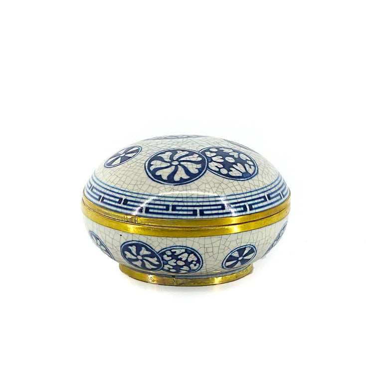 CONVEX BOX with Coins Pattern - 4.5 inches | OVO