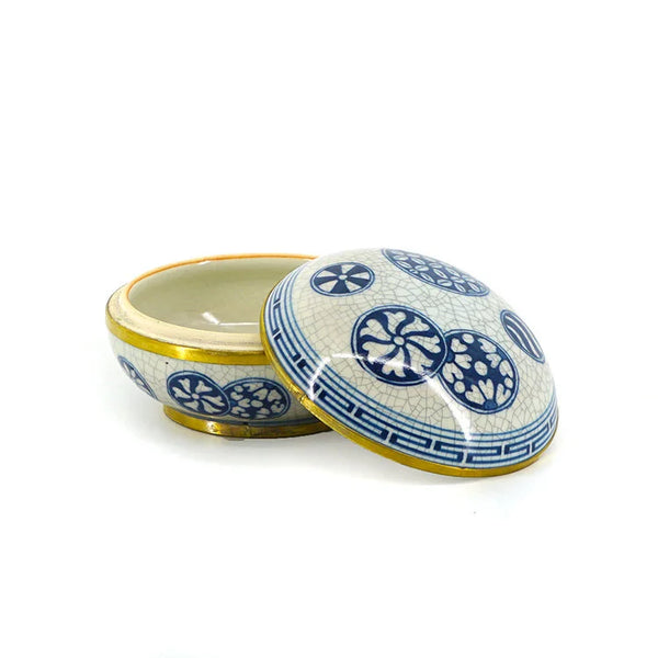 CONVEX BOX with Coins Pattern - 4.5 inches | OVO