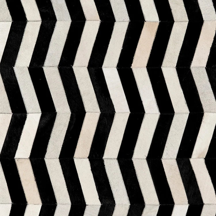 COW HIDE in Arizona Black / White | OVO