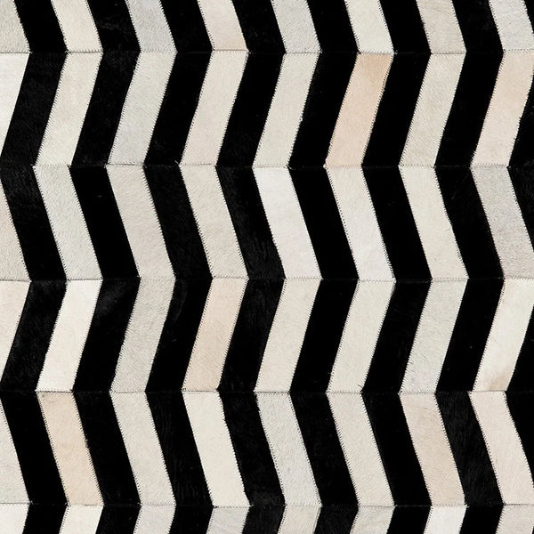 COW HIDE in Arizona Black / White | OVO