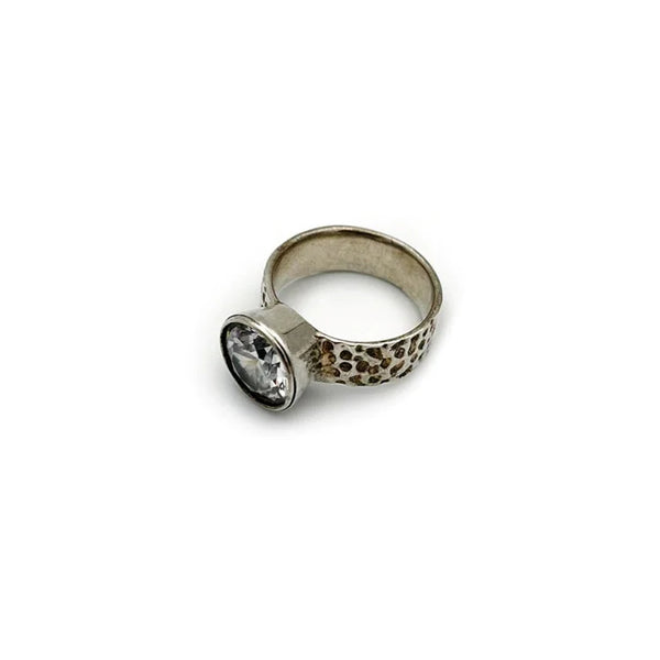CRYSTAL Silver Ring #2 | OVO