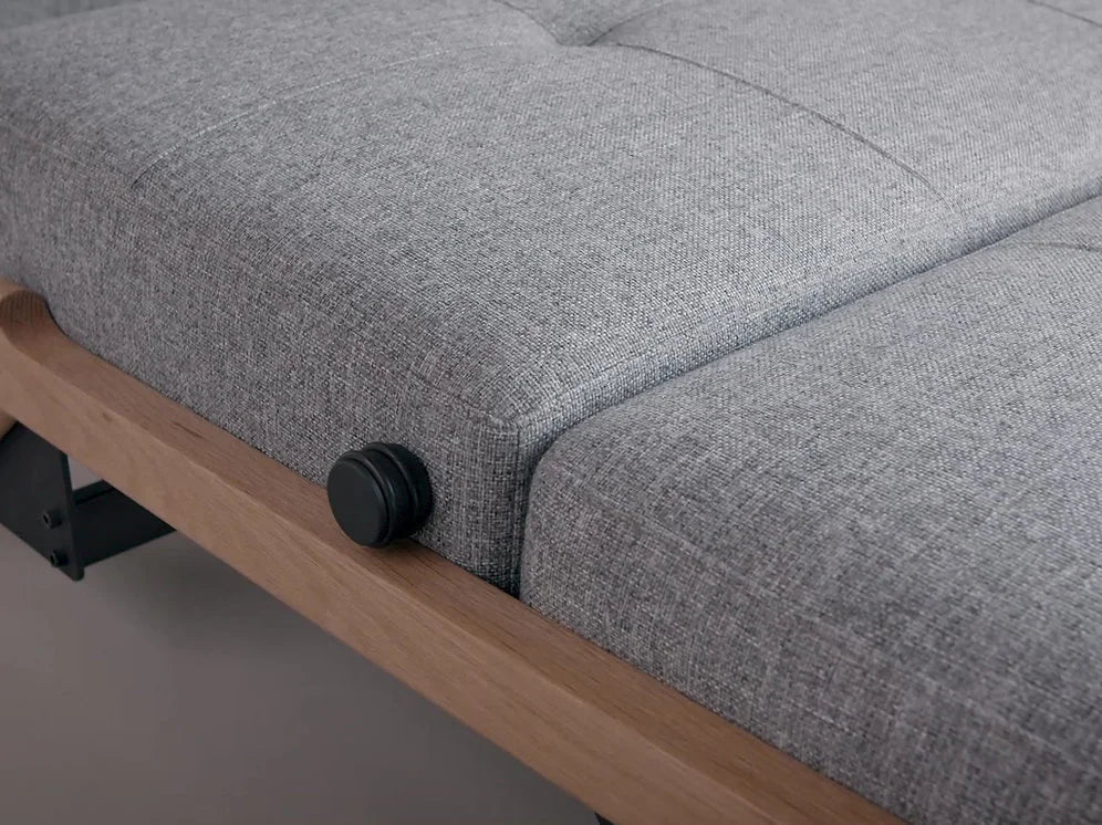 CUBED Deluxe 160 Wood Sofa Bed - 2 Seaters