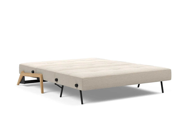 CUBED Deluxe 160 Wood Sofa Bed - 2 Seaters