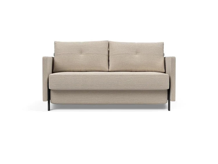 CUBED Deluxe 160 Sofa Bed with Arms - 2 Seaters