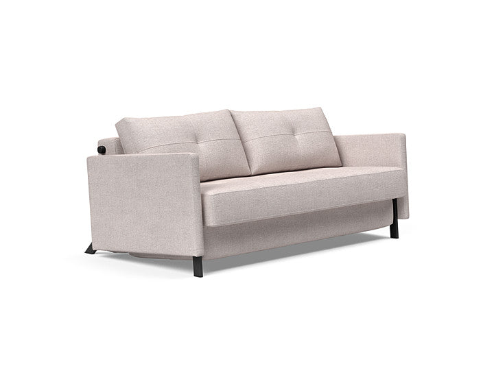Cubed Deluxe 160 Sofa Bed with Arms - 2 Seaters | OVO