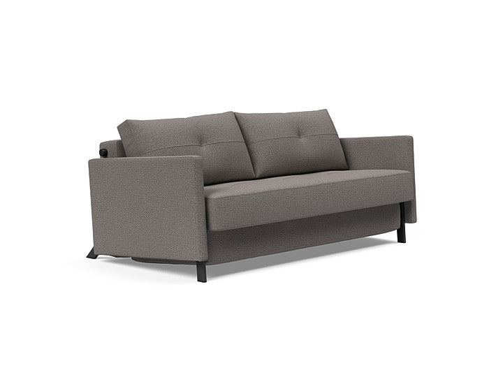 Cubed Deluxe 160 Sofa Bed with Arms - 2 Seaters | OVO