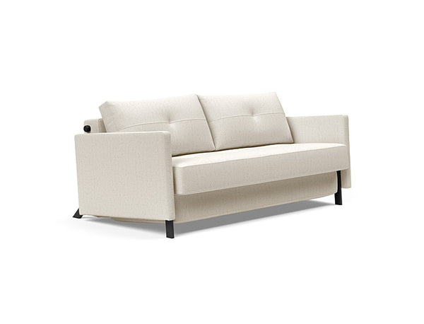 Cubed Deluxe 160 Sofa Bed with Arms - 2 Seaters | OVO