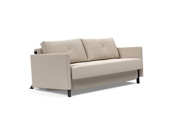 Cubed Deluxe 160 Sofa Bed with Arms - 2 Seaters | OVO