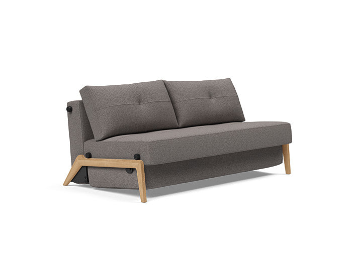 CUBED Deluxe 160 Wood Sofa Bed - 2 Seaters