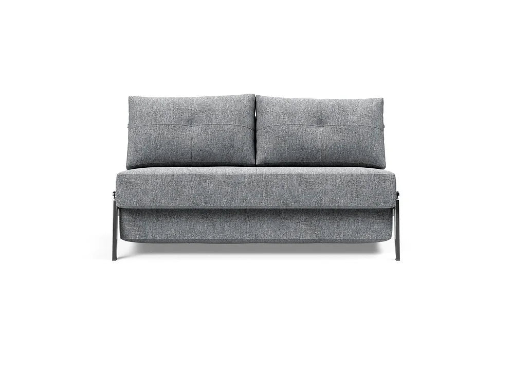 CUBED 02 DELUXE 120 Wood Sofa Bed - 2 Seaters