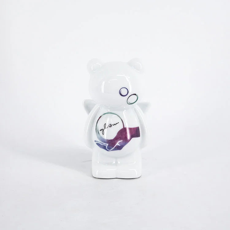 OVO Flying Bear Money Box - Glow
