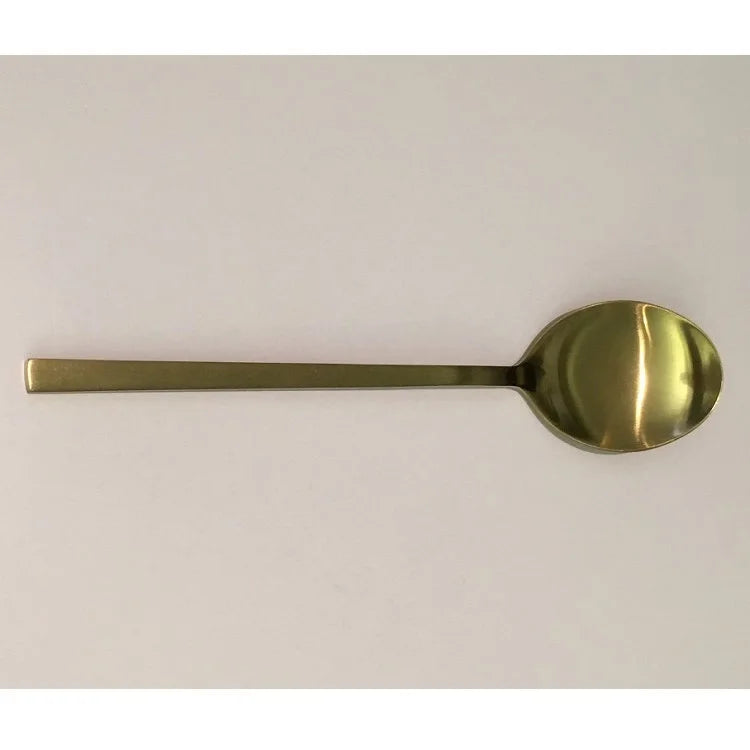 Dinner Spoon in Matte Gold