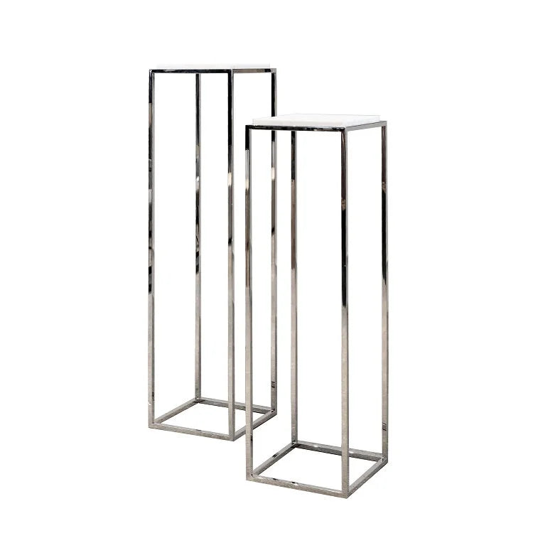 DTI Display Stand - Square - H1015mm (White)