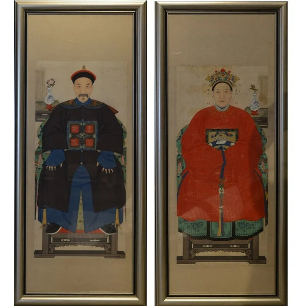 FIGURES of The Qing Dynasty Painting | OVO