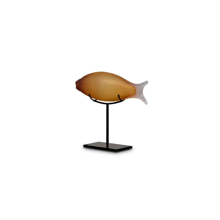 FISH Glass Decoration with Stand - Medium | OVO