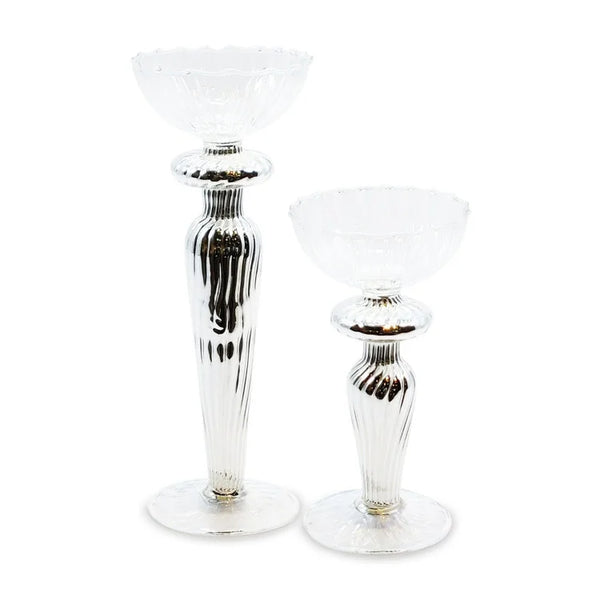 GLASS Candle Shaped Vase - H250mm
