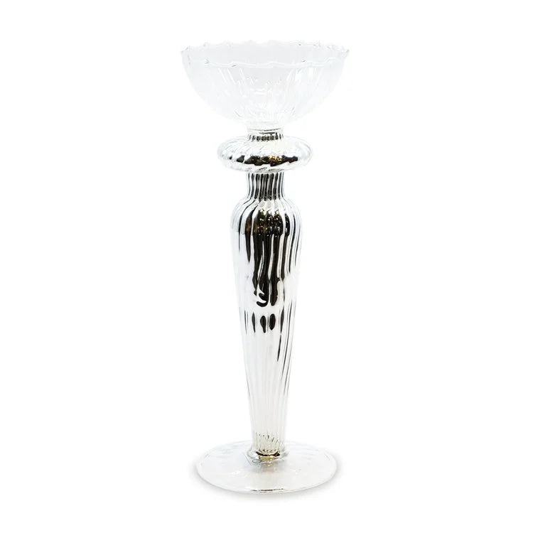 GLASS Candle Shaped Vase - H250mm